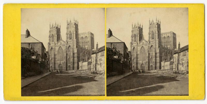 York Minster - West Front No.366 by George Washington Wilson