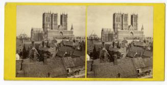 Lincoln Cathedral, from North-West No.447