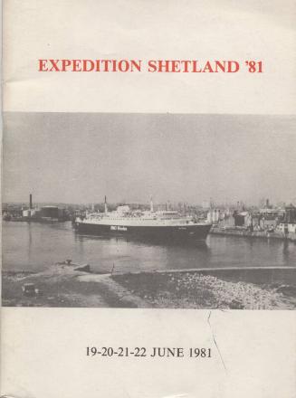 Expedition Shetland '81