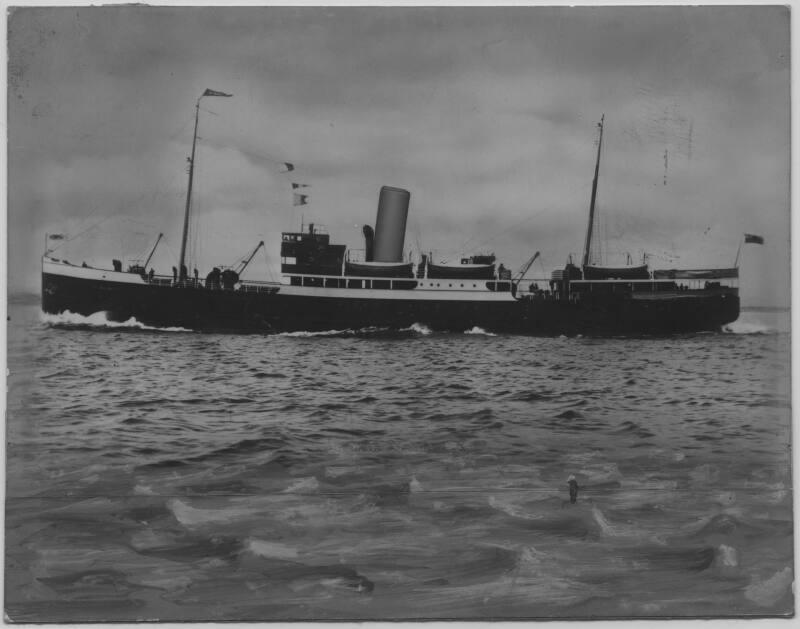 Black and white photograph showing St Magnus