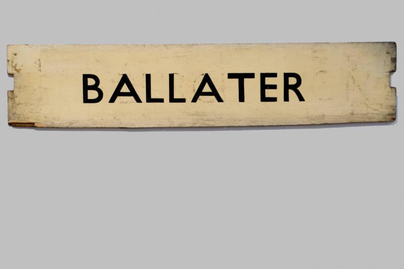 Ballater Destination Signboard