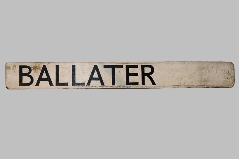''Ballater'' Destination Indicator