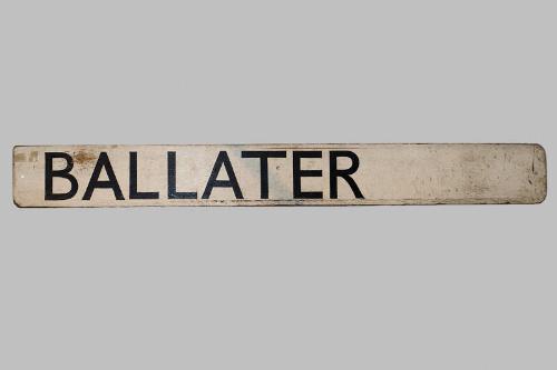 ''Ballater'' Destination Indicator