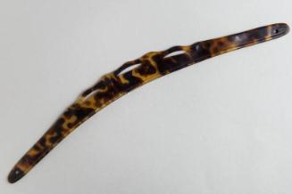 Faux Tortoiseshell Ornamental Hair Accessory