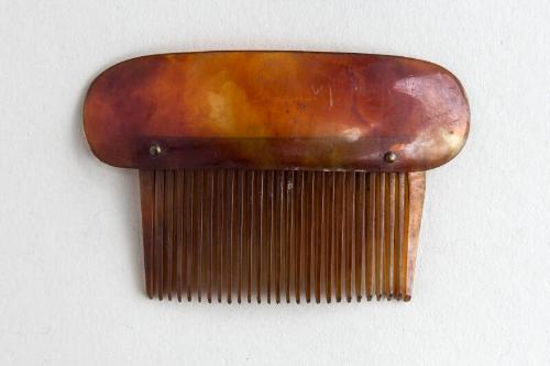 Faux Tortoiseshell Ornamental Hair Comb