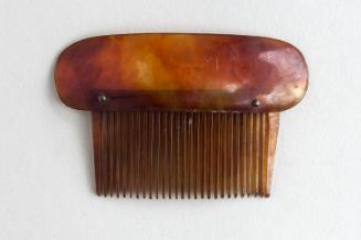 Faux Tortoiseshell Ornamental Hair Comb