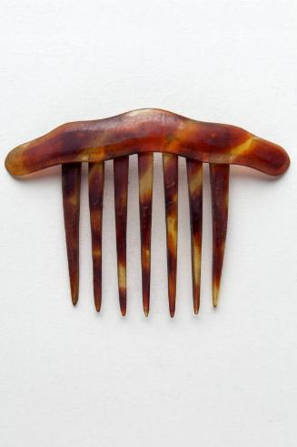 Faux Tortoiseshell Ornamental Hair Comb