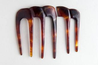 Faux Tortoiseshell Ornamental Hair Comb