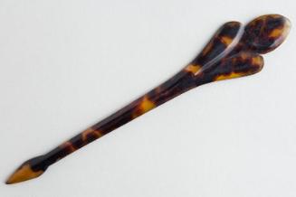 Faux Tortoiseshell Ornamental Hair Pin