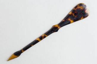 Faux Tortoiseshell Ornamental Hair Pin