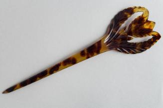 Faux Tortoiseshell Ornamental Hair Pin