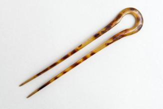 Faux Tortoiseshell Ornamental Hair Pin