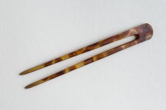 Faux Tortoiseshell Ornamental Hair Pin