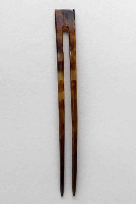 Faux Tortoiseshell Ornamental Hair Pin
