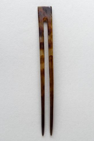 Faux Tortoiseshell Ornamental Hair Pin