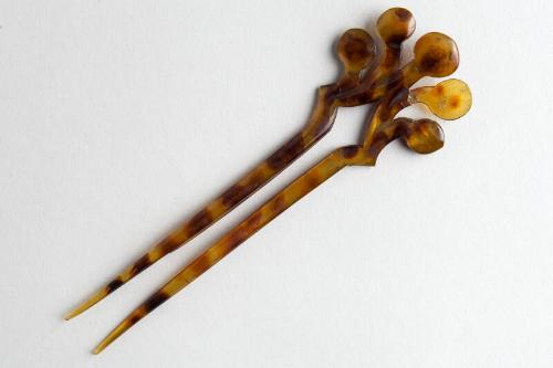 Faux Tortoiseshell Ornamental Hair Pin