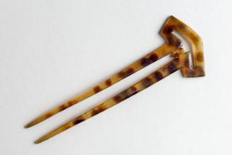 Faux Tortoiseshell Ornamental Hair Pin