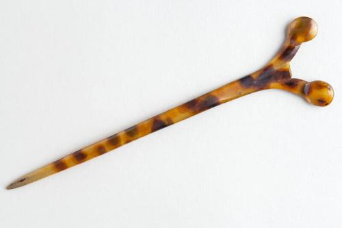 Faux Tortoiseshell Ornamental Hair Pin