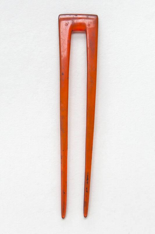 Red Hair Pin