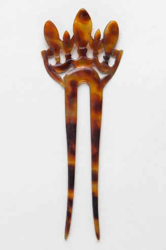 Faux Tortoiseshell Ornamental Hair Pin