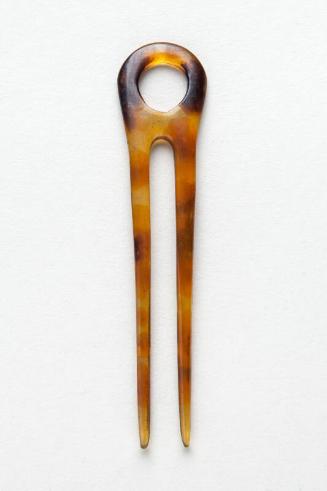 Faux Tortoiseshell Ornamental Hair Pin