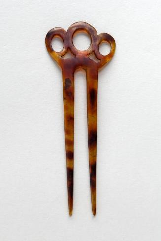 Faux Tortoiseshell Ornamental Hair Pin