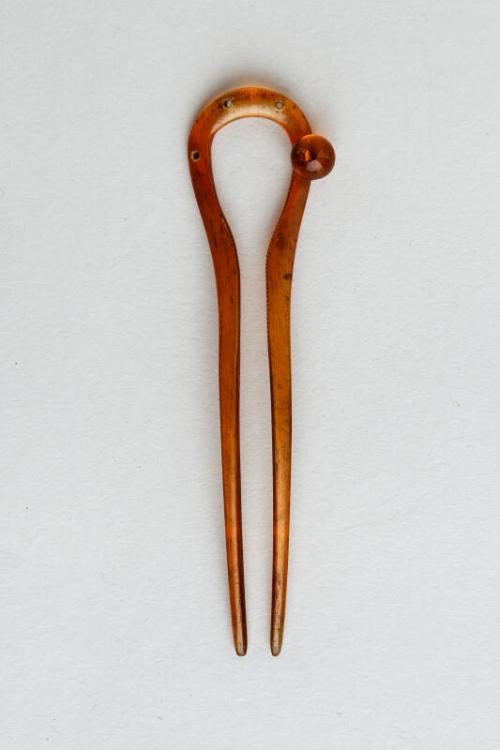 Faux Tortoiseshell Ornamental Hair Pin