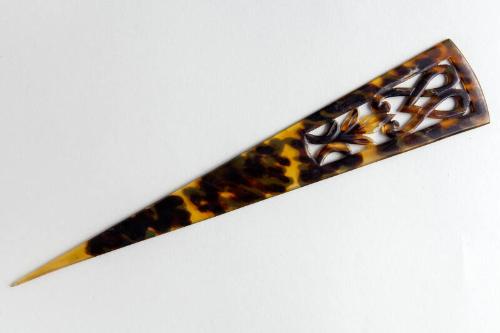 Faux Tortoiseshell Ornamental Hair Pin