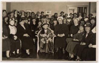 Matron Marget Husband at Reunion with Former Matron Mrs Strong