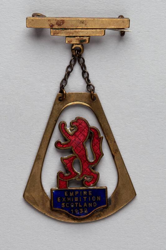 2 Empire Exhibition Brooches