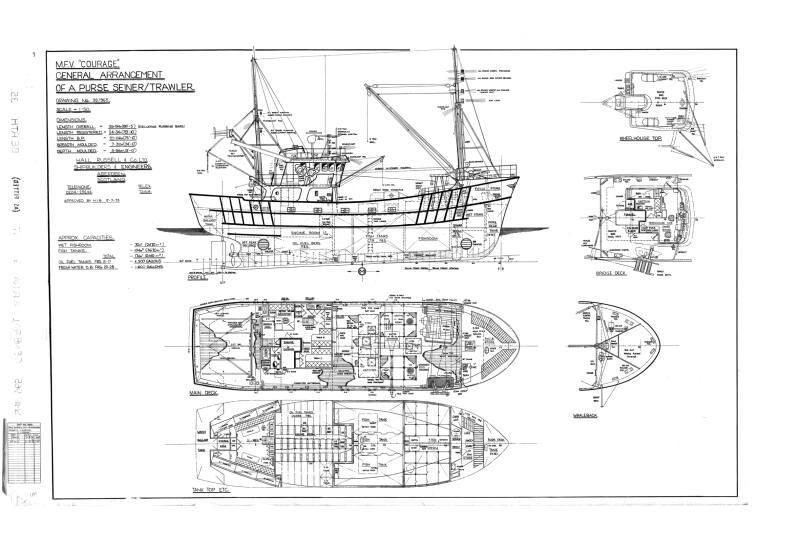 Courage (965) - General Arrangement