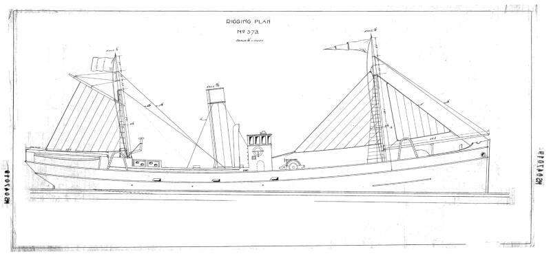 Theresa Boyle (570) Glenbervie (571) Glenboyne (572) Star Of Peace (573) - Rigging Plan