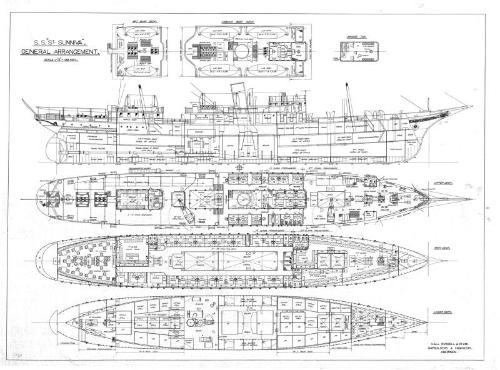 St Sunniva (723) - General Arrangement