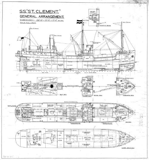 St Clement (695) - General Arrangement