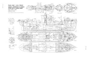 Sir Galahad, Sir Gareth (763 764) General Arrangement Plan