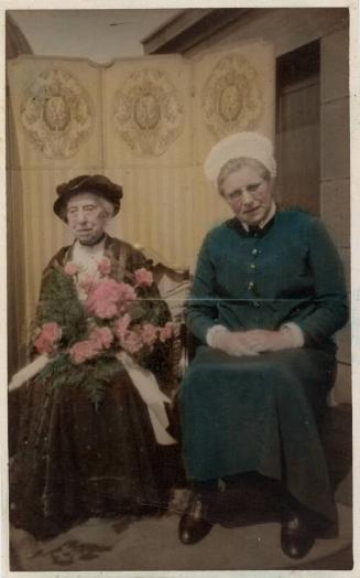 Matron Marget Husband With Former Matron Mrs Strong