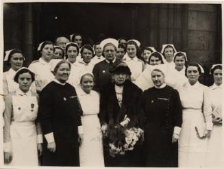 To Matron Marget Husband, Mrs Strong and Prize Winning Nurses