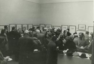 Opening of "The H. H. Kynett Collection of Etchings by  James McBey" Exhibition (Memorabilia after 1959 Related to James McBey)