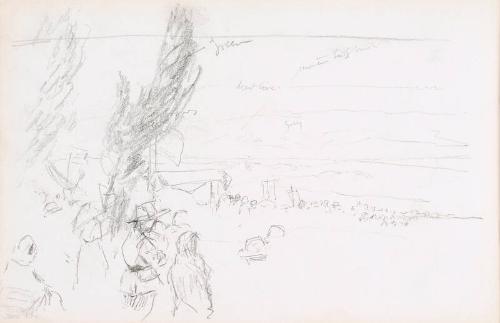 Landscape with Figures (Sketchbook - War)