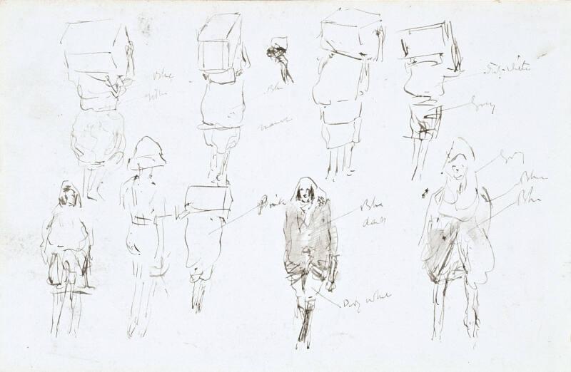 Figure Studies (Sketchbook - War)