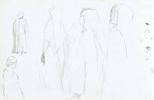 Palestinian Clothing Studies (Sketchbook - War)