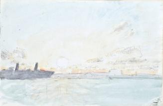 Seascape with Boat (Sketchbook - War)