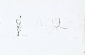 Soldier in a Landscape (Sketchbook - War)