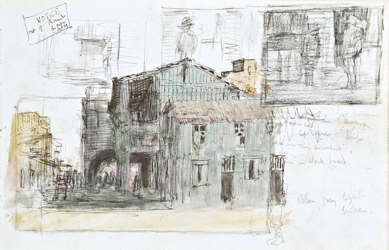 Street Scenes (Sketchbook - War)