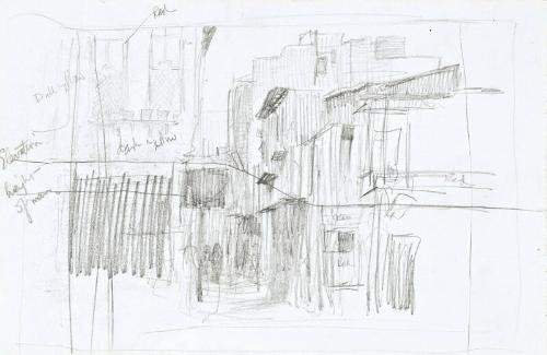 Street Scene (Sketchbook - War)