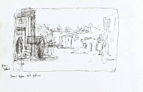 Street Scene (Sketchbook - War)
