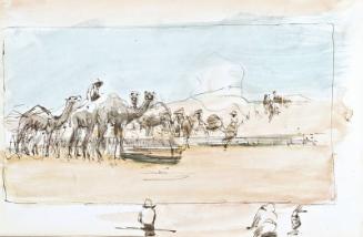Camel Patrol (Sketchbook - War)