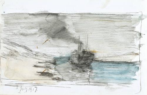 5 July 1917 (Sketchbook - War)