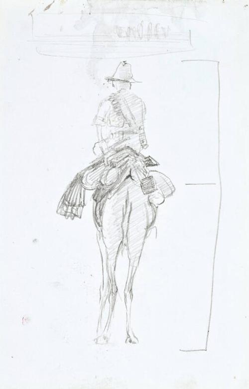 Camel and Rider (Sketchbook - War)