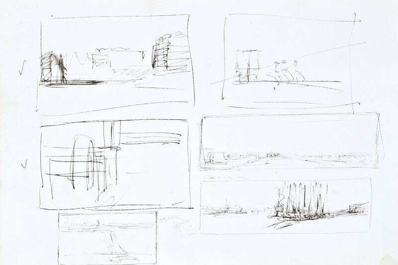 Series of Landscapes (Sketchbook - War)